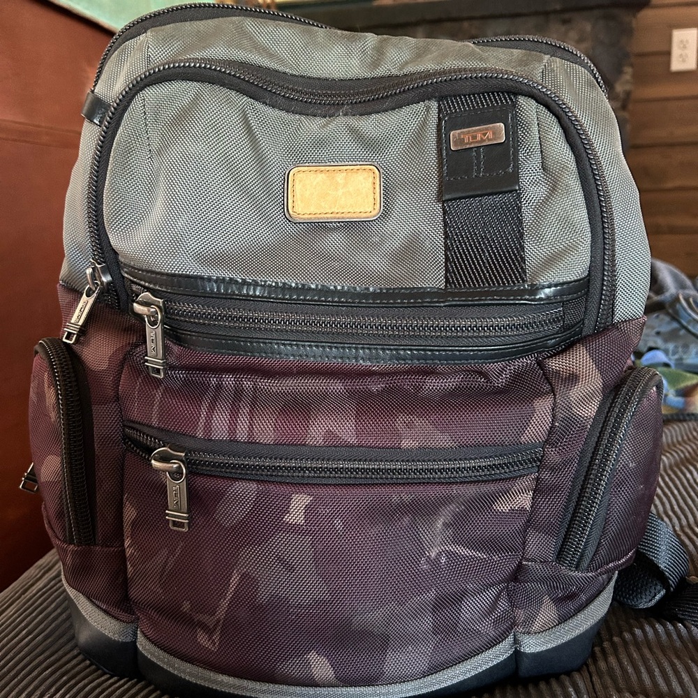 TUMI camouflage Backpack